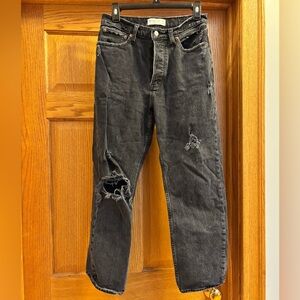 Abercrombie & Fitch Relaxed Black Jeans